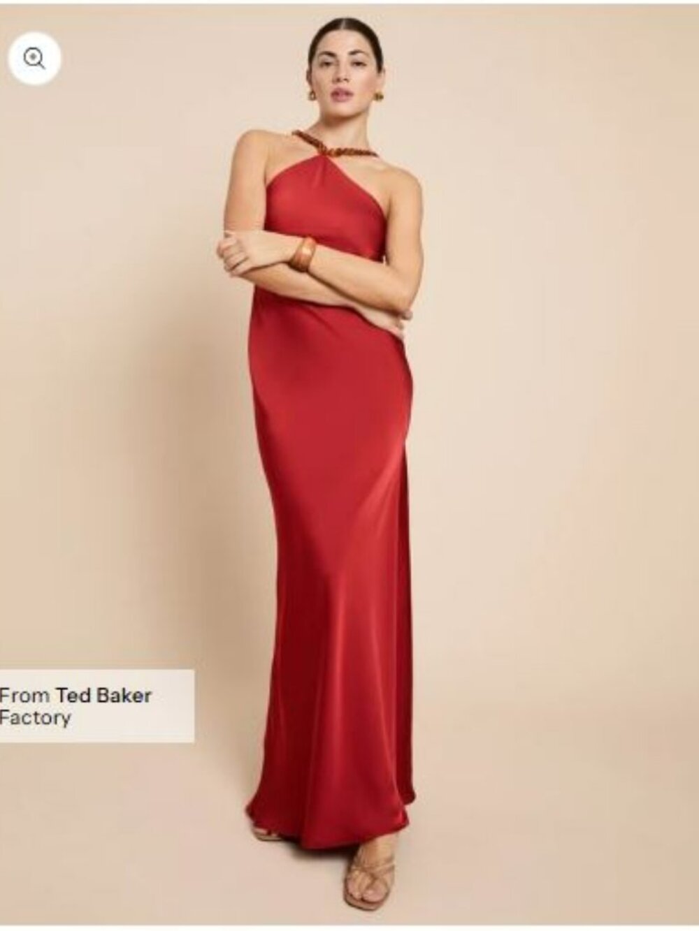 o.p.t Auli Dress - CAYENNE - Size M